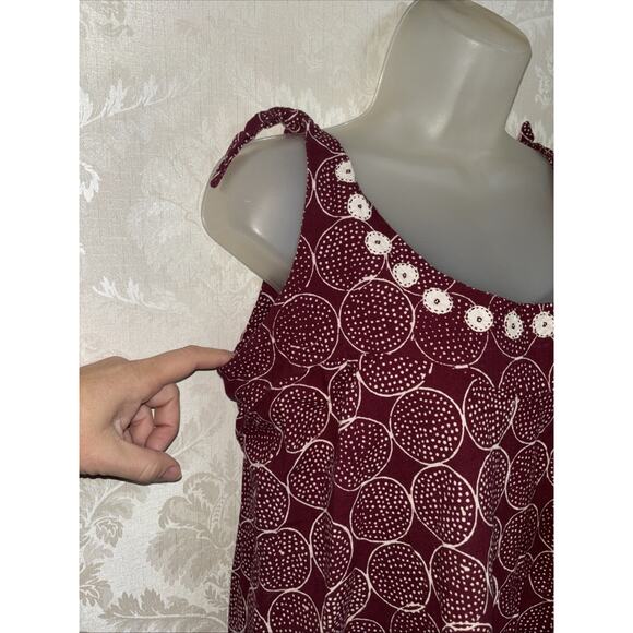 Mata Traders 100% Cotton Sleeveless Pullover Shift Dress Size XL - Picture 5 of 9